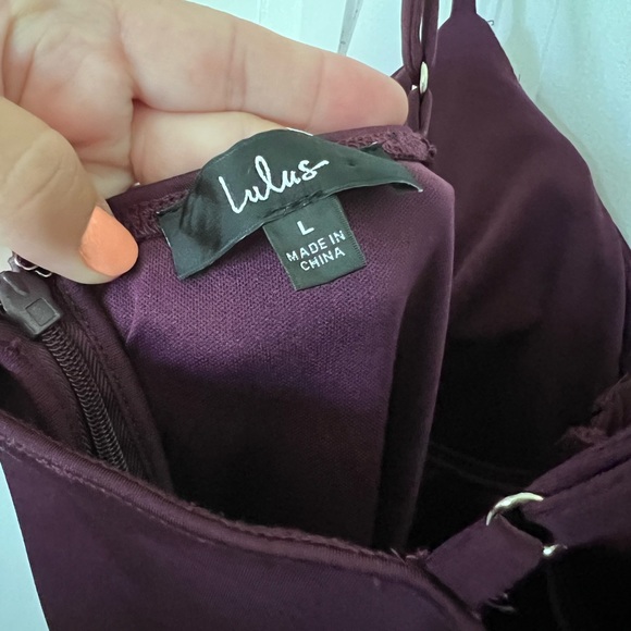 Lulu’s Sophisticated Soiree Plum Purple Bustier
Midi Bodycon Dress - Picture 4 of 10